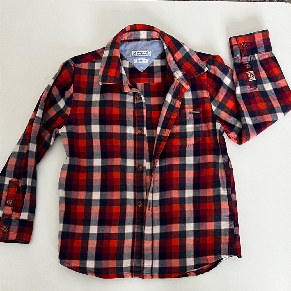 Mayoral Boy’s Dress Shirt Size 3 or 98cm